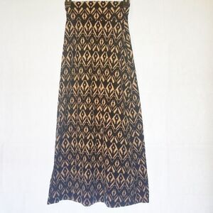 3/$15 Windsor Maxi Skirt Black/White Pattern Sz S